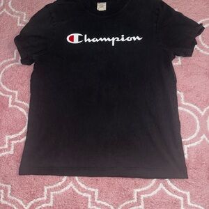 Men’s Champion Black Short Sleeve Shirt